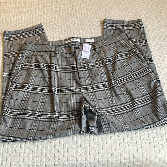 PacSun Charcoal Checkered Men's Dress Pants - Picture 4 of 5